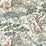 Scalamandre Kelmescott Leaf On Ivory Wallpaper Sample SCWP885880002