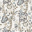 Scalamandre Cumbria Smoke On Ivory Wallpaper Sample SCWP885890002