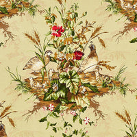 Scalamandre Edwin'S Covey Linen Print Multi On Willow Fabric SC163100003