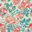Scalamandre Canterbury Linen Print Aquamarine Fabric Sample SC165930003