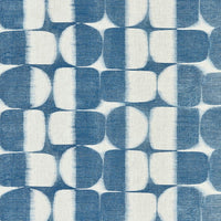 Scalamandre Rift Linen Print Blueprint Fabric SC166360003