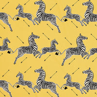 Scalamandre Zebras Petite Yellow Fabric SC166410003
