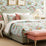 Scalamandre Persephone Print Spring Sky Fabric Sample SC166510003