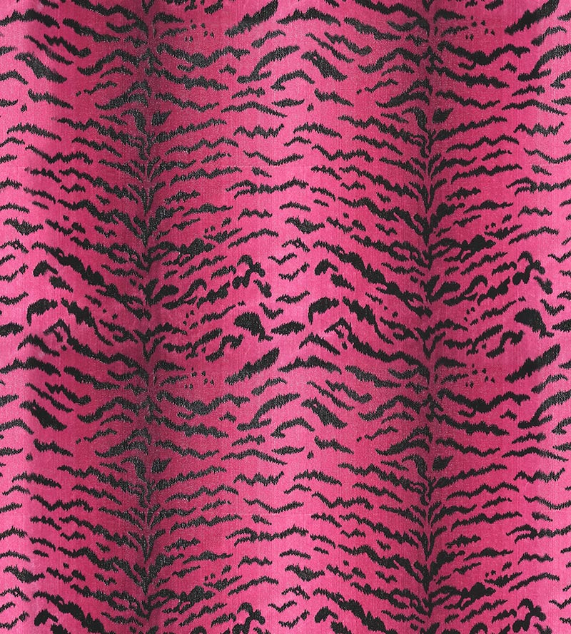 Scalamandre Tigre Reds & Black Fabric SC26167MMA0003