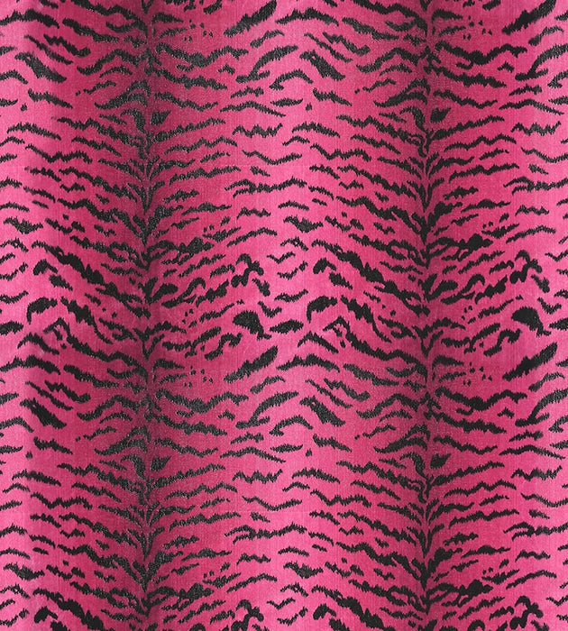 Scalamandre Tigre Reds & Black Fabric SC26167MMA0003