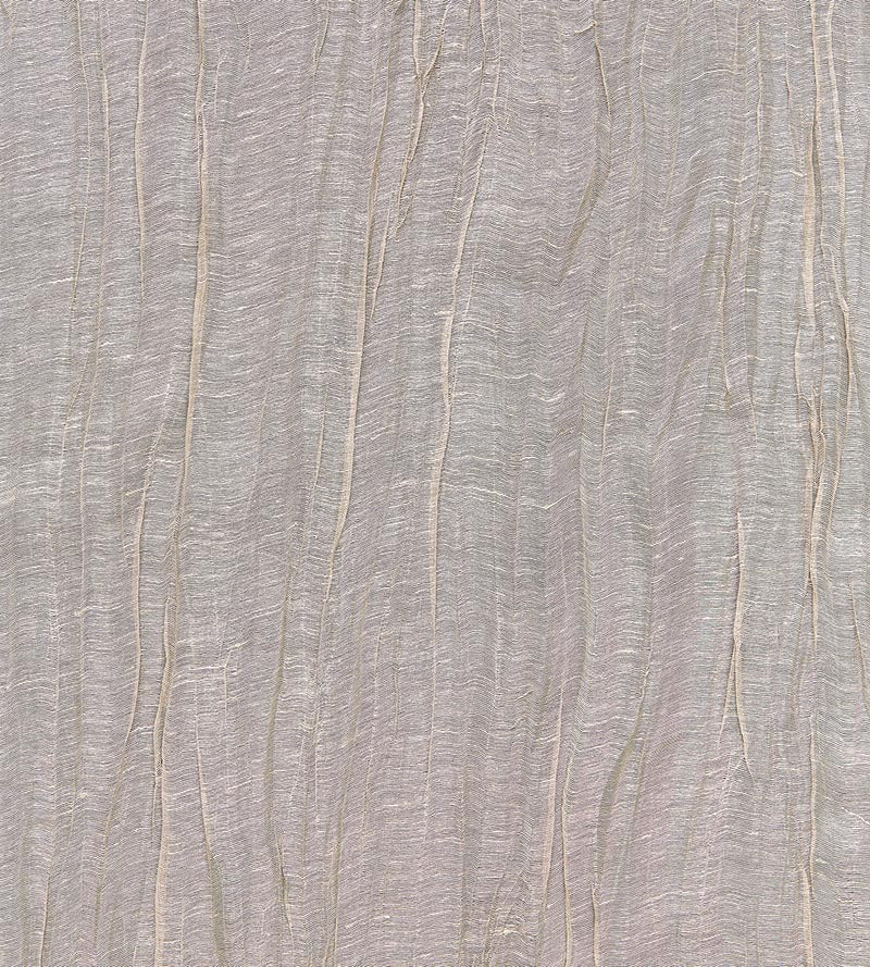 Scalamandre Pleated Linen Sheer Greige Fabric Sample SC270520003
