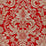 Scalamandre Elizabeth Damask Embroidery Carnelian Fabric Sample SC270860003