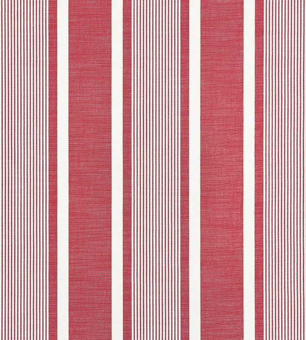 Scalamandre Wellfleet Stripe Berry Fabric Sample SC271110003