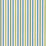 Scalamandre Leeds Cotton Stripe Ocean Palm Fabric Sample SC271140003