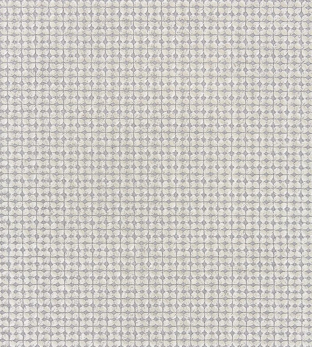 Scalamandre Floret Embroidery Pewter Fabric Sample SC271330003