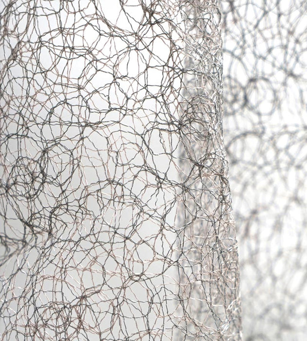 Scalamandre Modern Lace Fog Fabric Sample SC271460003