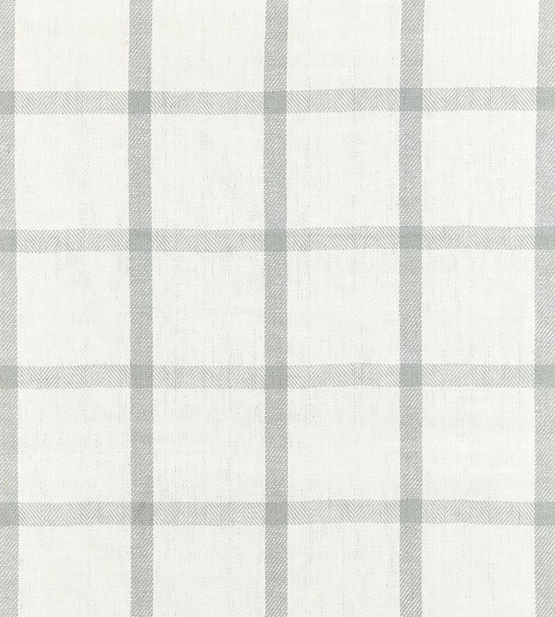Scalamandre Wilton Linen Check Mineral Fabric Sample SC271520003