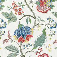 Scalamandre Palampore Embroidery Bloom Fabric SC271750003