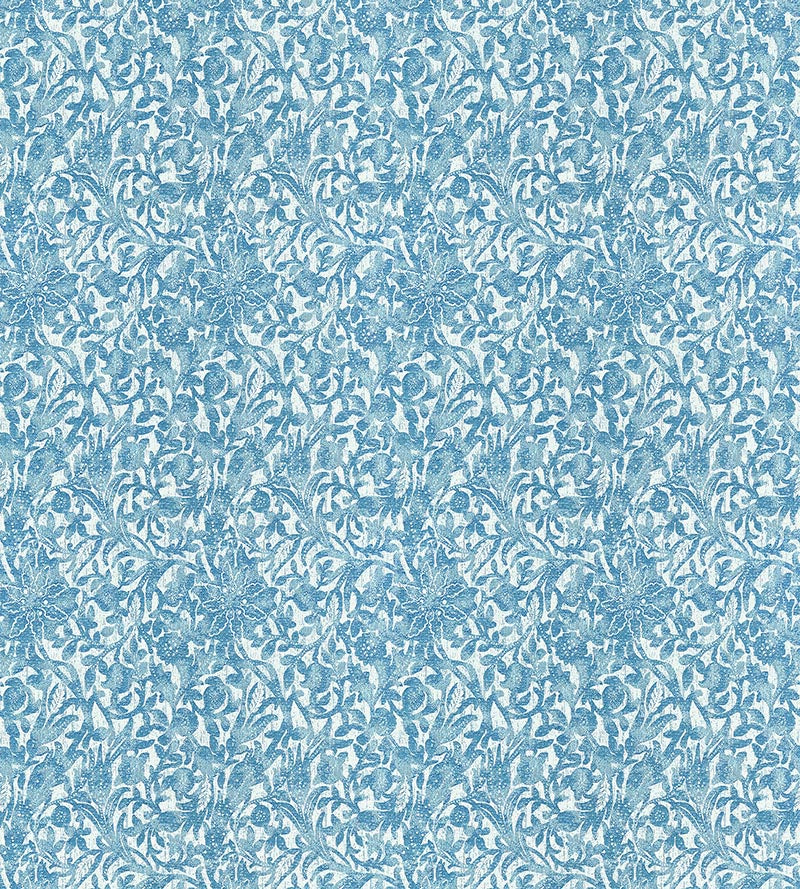 Scalamandre Bali Floral Caribe Fabric Sample SC271950003