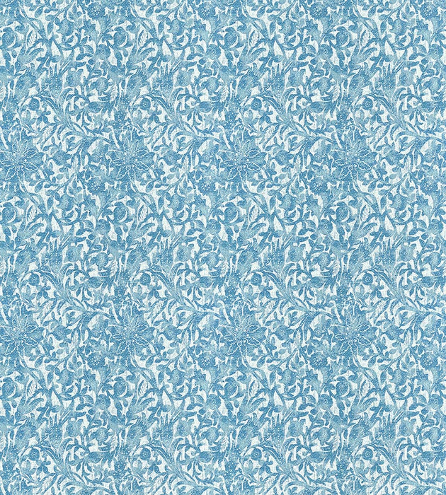 Scalamandre Bali Floral Caribe Fabric Sample SC271950003