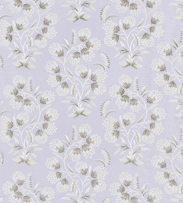 Scalamandre Hana Embroidery Lilac Fabric Sample SC272330003