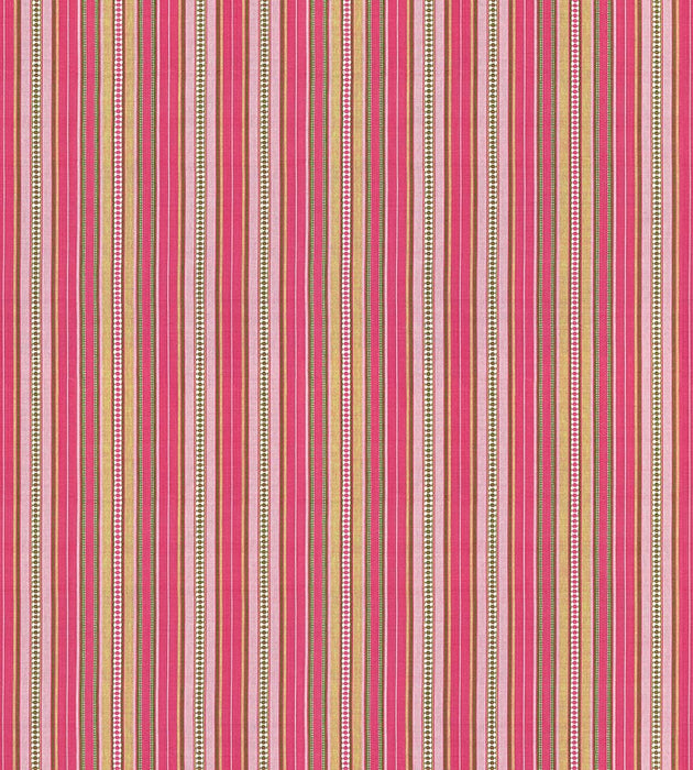 Scalamandre Nile Stripe Rose Garden Fabric Sample SC272530003
