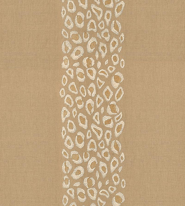 Scalamandre Catwalk Embroidery Desert Fabric Sample SC272550003