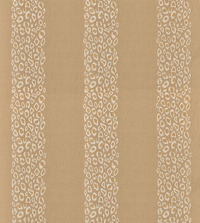 Scalamandre Catwalk Embroidery Desert Fabric Sample SC272550003