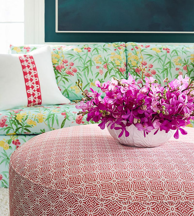 Scalamandre Cape May Cherry Fabric Sample SC273170003