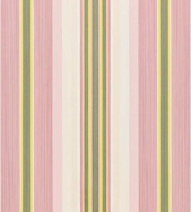 Scalamandre Simbolo Creams, Greens & Lavenders Fabric Sample SC90010M0003