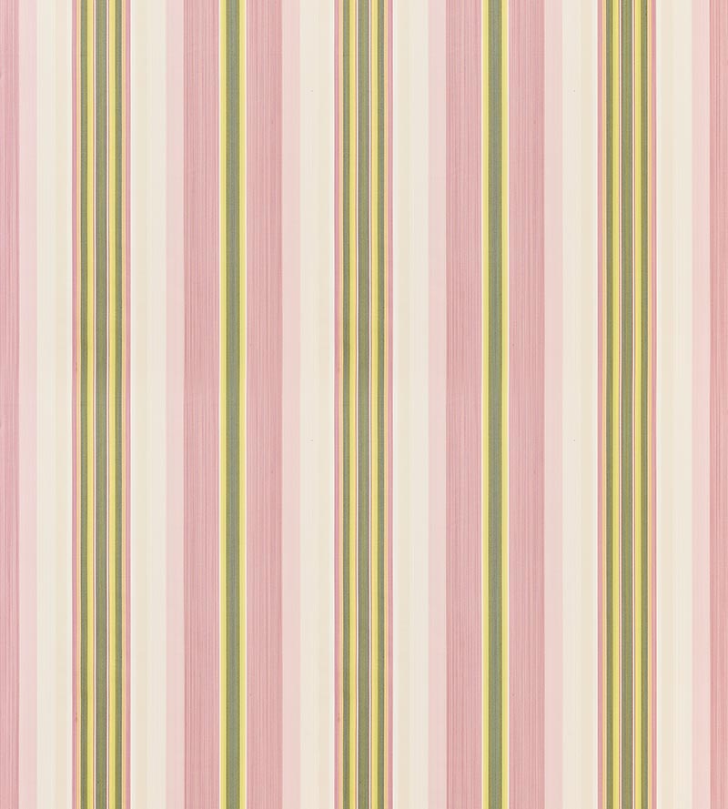 Scalamandre Simbolo Creams, Greens & Lavenders Fabric Sample SC90010M0003