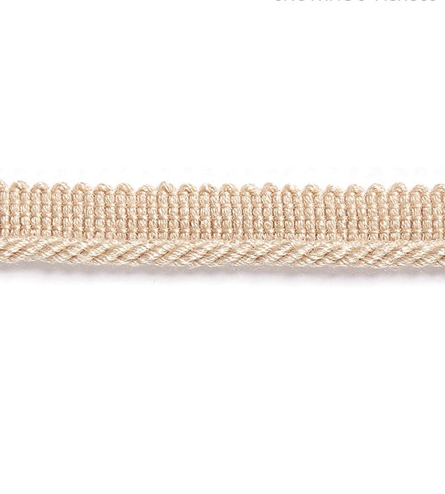 Scalamandre Millstone Twisted Cord Oat Trim Sample SCC3040003