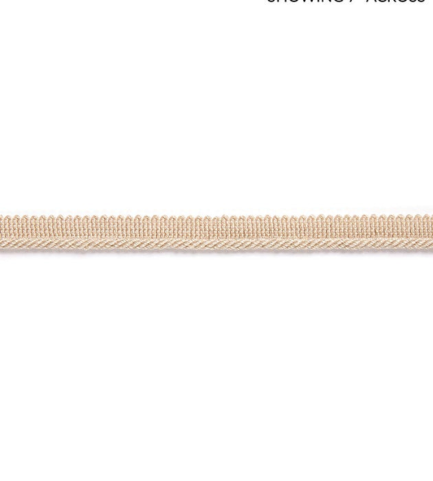 Scalamandre Millstone Twisted Cord Oat Trim Sample SCC3040003