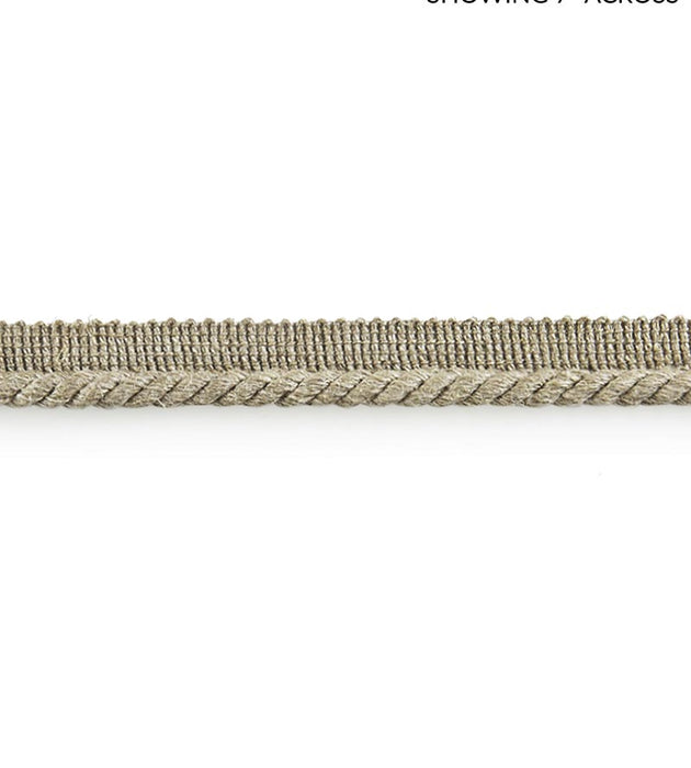 Scalamandre Anders Linen Cord Natural Trim Sample SCC3080003