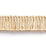 Scalamandre Gardiner Brush Fringe Camel Trim Sample SCFC14940003