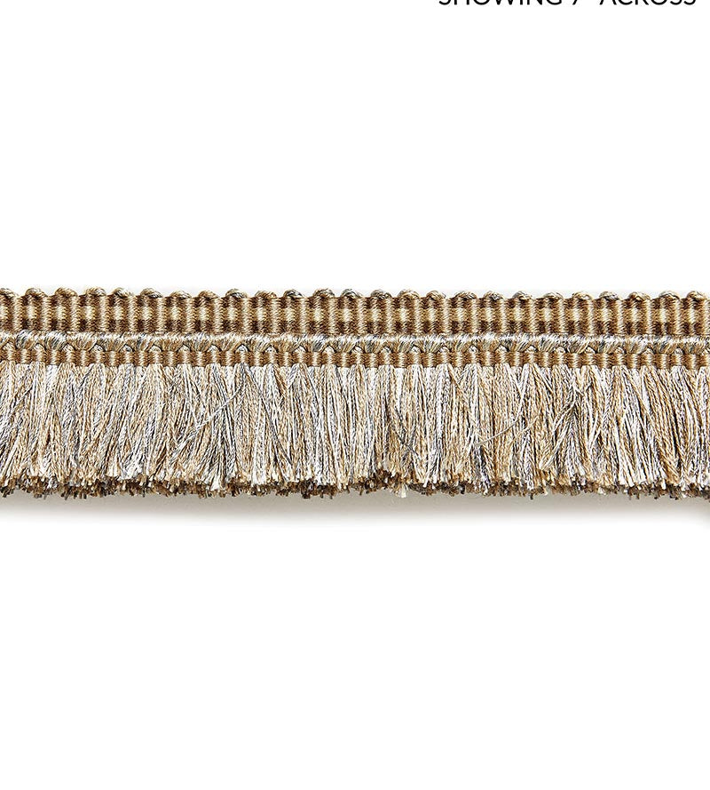 Scalamandre Shimmer Brush Fringe Flax Trim SCFC14950003