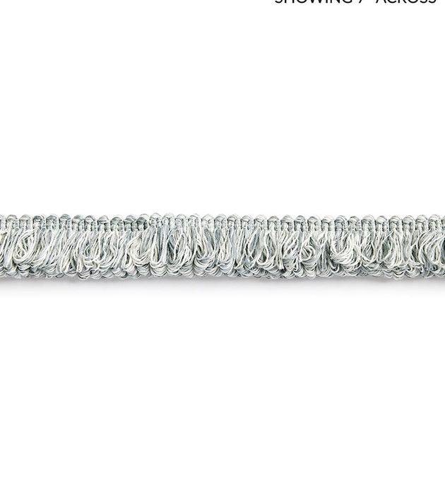 Scalamandre Maui Loop Fringe Sky Trim Sample SCFL13480003