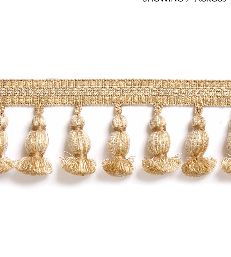 Scalamandre Halsey Onion Fringe Camel Trim SCFT14990003