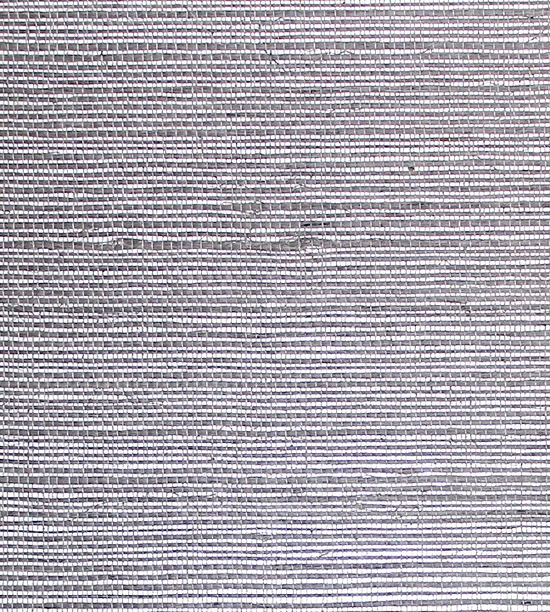 Scalamandre Sisal Metallic Silver Wallpaper Sample SCG11940003