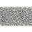 Scalamandre Leopard Velvet Tape Smoke Trim Sample SCT32770003