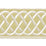 Scalamandre Helix Embroidered Tape Lettuce Trim Sample SCT32840003