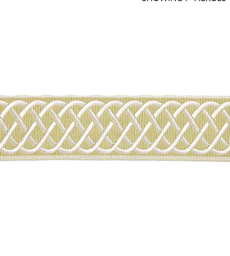Scalamandre Helix Embroidered Tape Lettuce Trim SCT32840003