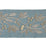 Scalamandre Laurel Embroidered Tape Bluestone Trim Sample SCT32920003