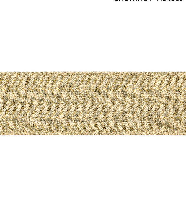 Scalamandre Artemis Tape Camel Trim Sample SCT32940003