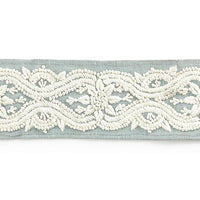 Scalamandre Linnea Embroidered Tape Skylight Trim SCT32980003