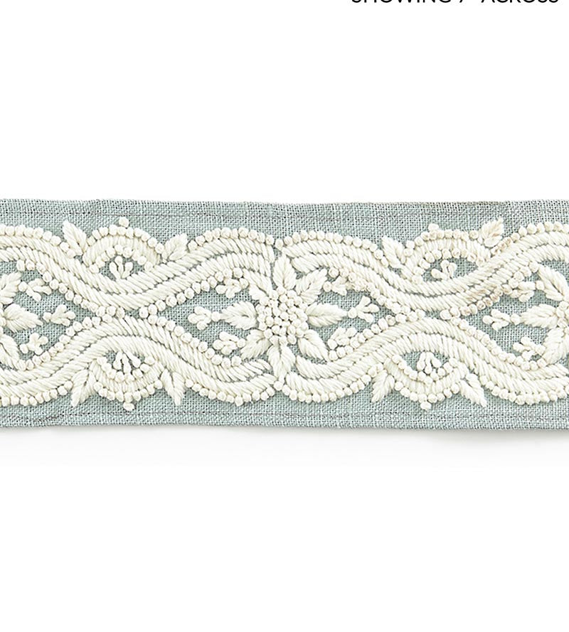 Scalamandre Linnea Embroidered Tape Skylight Trim SCT32980003