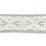 Scalamandre Linnea Embroidered Tape Skylight Trim Sample SCT32980003