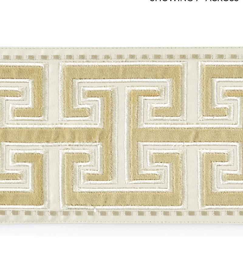 Scalamandre Luxor Velvet Tape Sand Trim SCT33040003