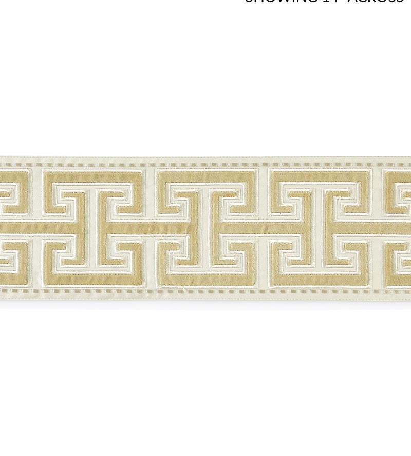 Scalamandre Luxor Velvet Tape Sand Trim SCT33040003