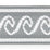 Scalamandre Wave Tape Smoke Trim SCT33130003