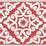 Scalamandre Ornamental Embroidered Tape Coral Trim Sample SCT33200003