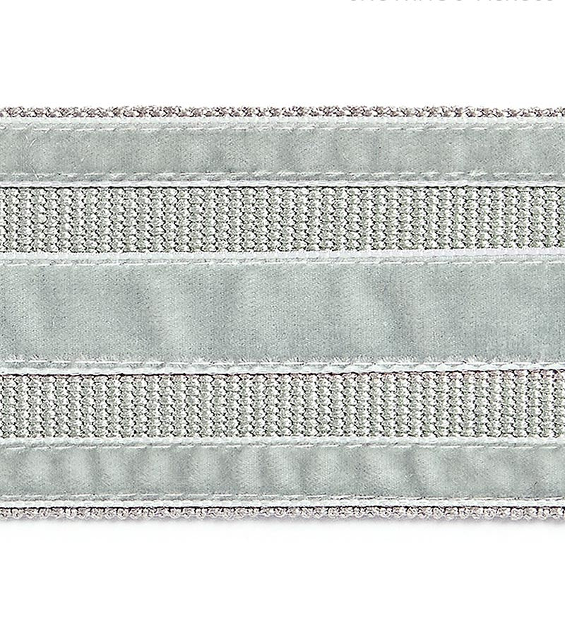 Scalamandre Runway Velvet Tape Willow Trim Sample SCT33250003