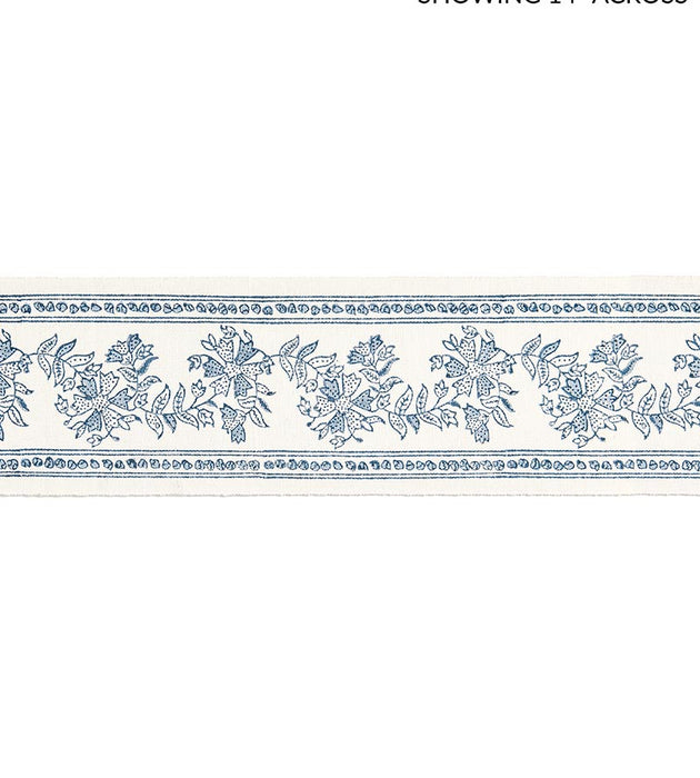 Scalamandre Citra Block Print Tape Lakeside Trim SCT33270003