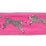 Scalamandre Leaping Cheetah Embrdry Tape Bubblegum Trim SCT33310003