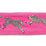 Scalamandre Leaping Cheetah Embrdry Tape Bubblegum Trimming Sample SCT33310003